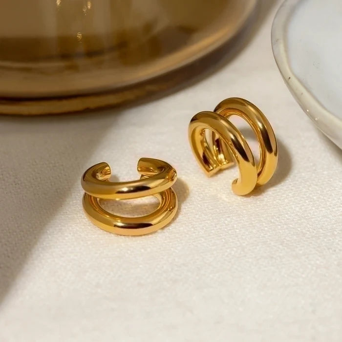 Double Smooth Ear Cuff