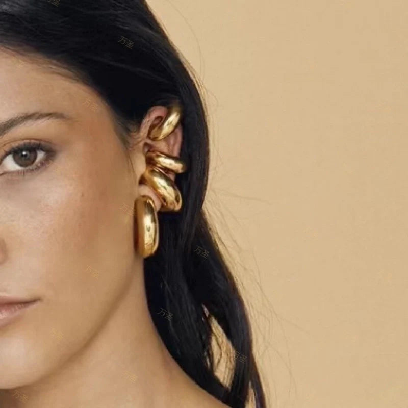Thick Smooth Ear Cuffs