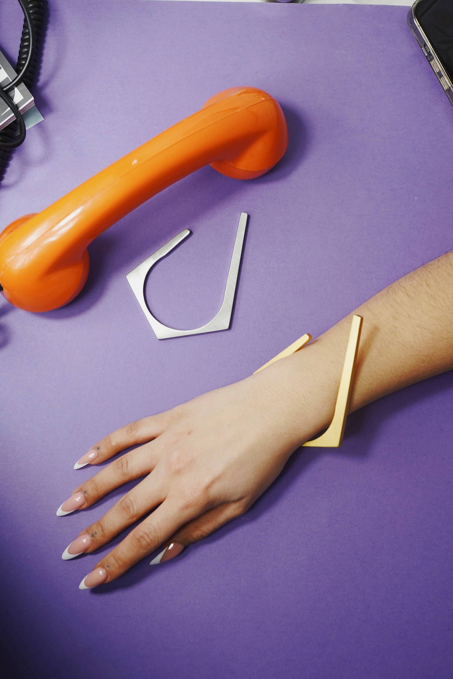 Stainless Steel Bold Statement Cuff Bracelet By Lakaluka