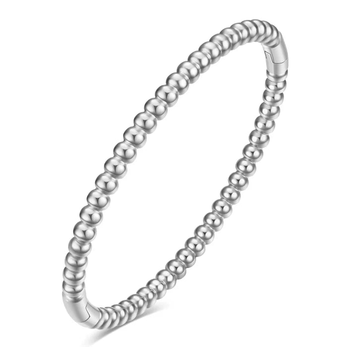 The Luxe Bead Bangle Bracelet