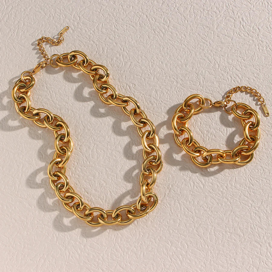 Golden Luxe Chain Bracelet