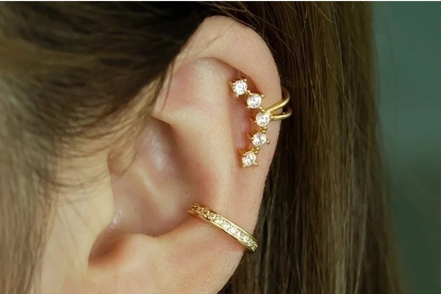 1 Piece Ear Cartilage Ring