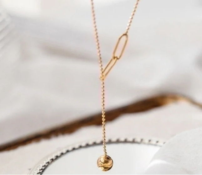 Ball and Chain Necklace