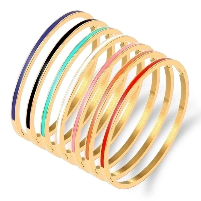 Color Wave Bangles