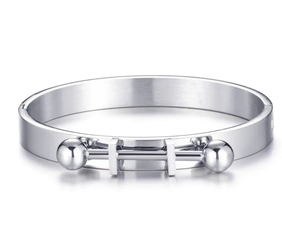 Love Bar Bangle Bracelet