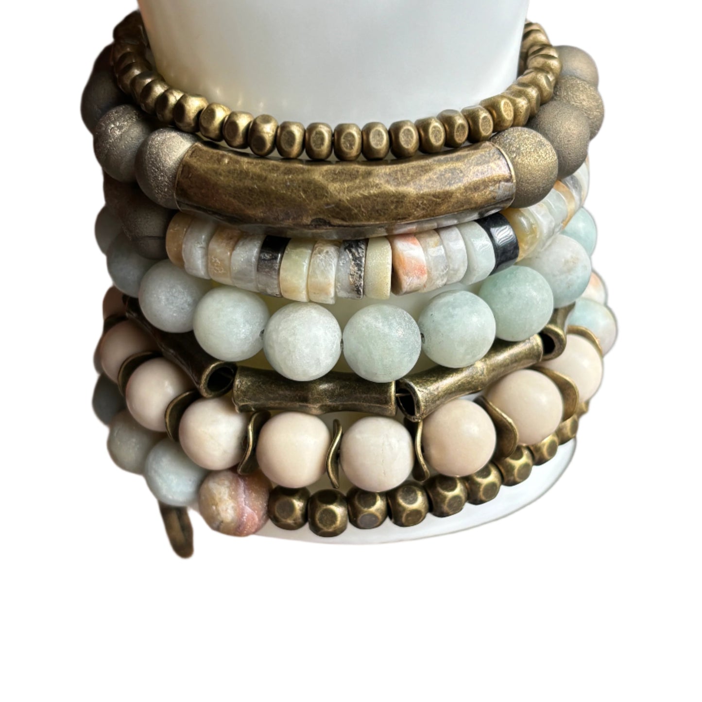 Amazonite Wrap Bracelet