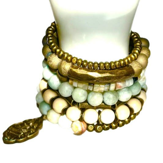 Amazonite Wrap Bracelet