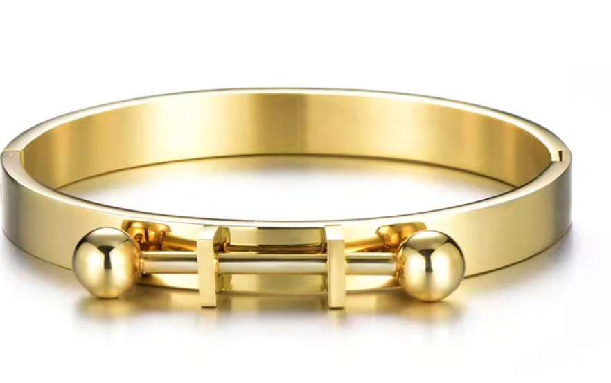 Love Bar Bangle Bracelet