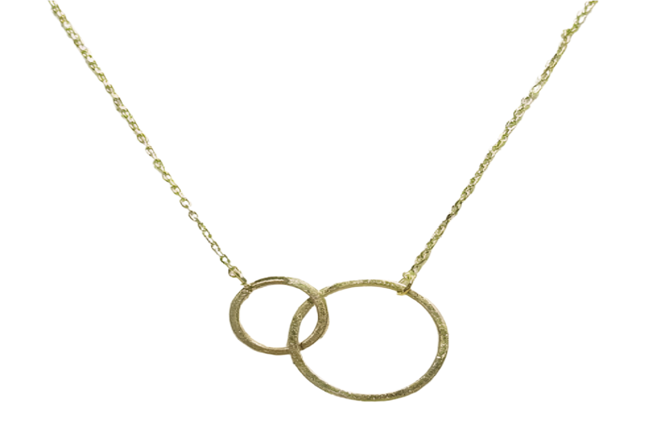 Intertwined Circle Necklace