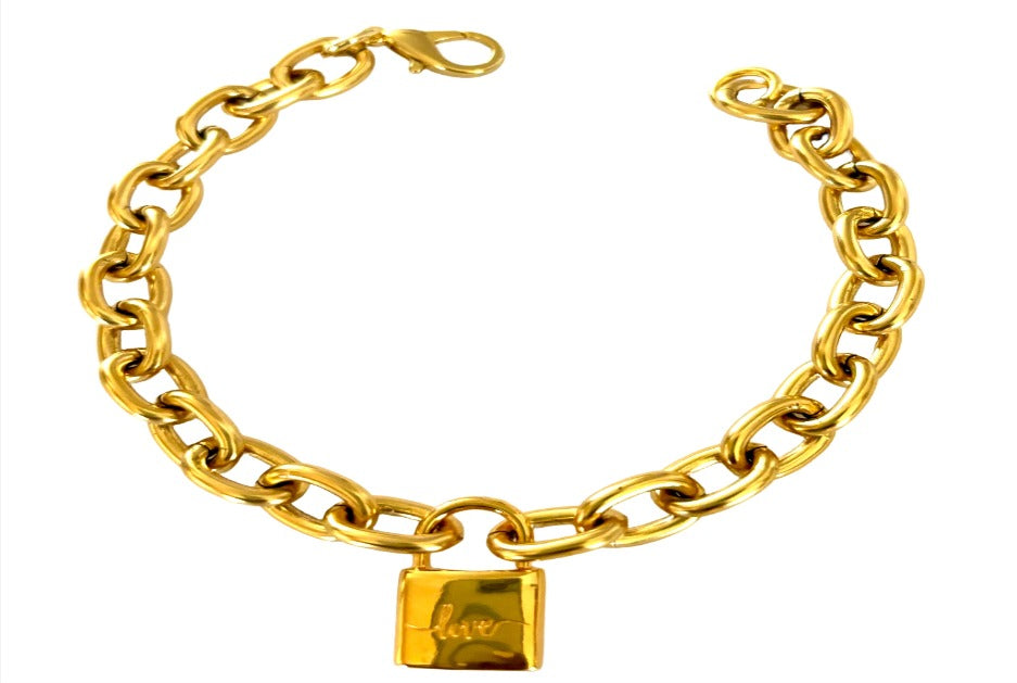 Love Lock  Bracelet