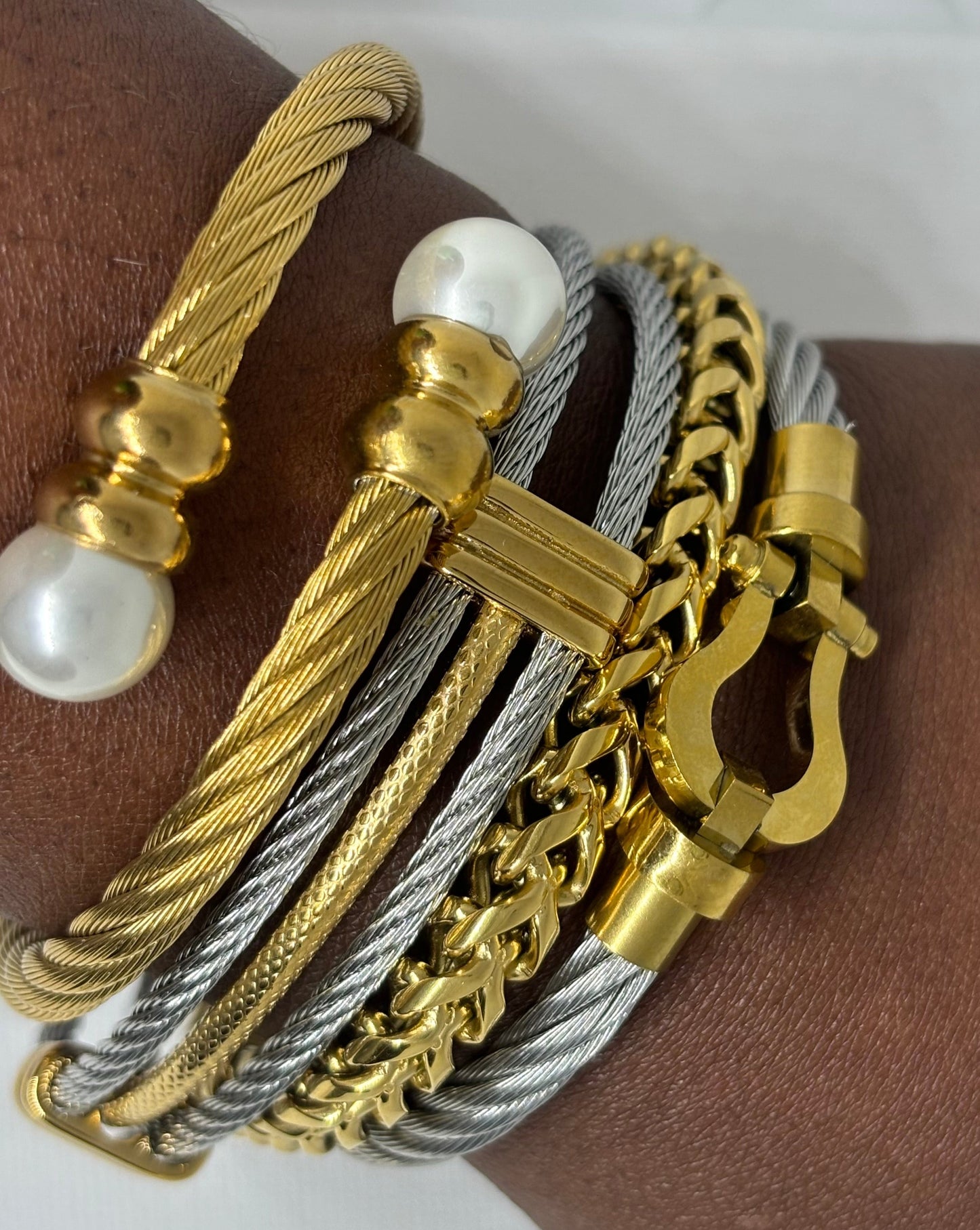 Gold Wheat Chain Bracelet